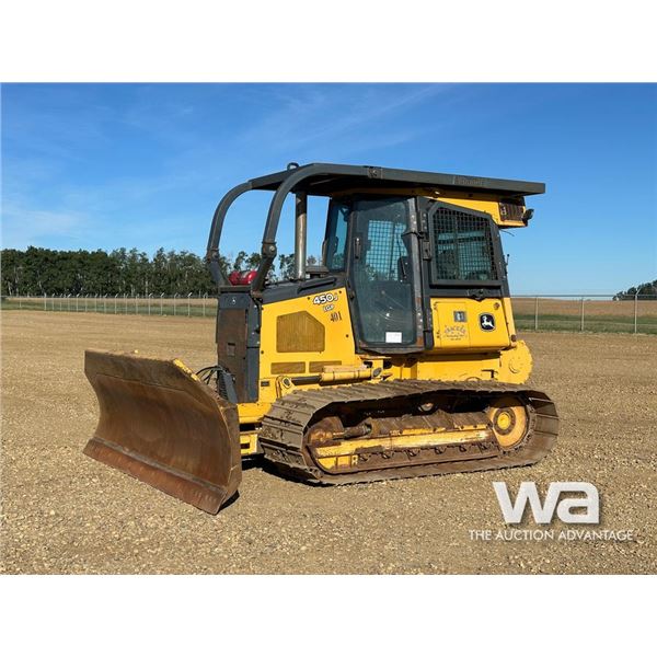 2010 JOHN DEERE 450J LGP CRAWLER DOZER