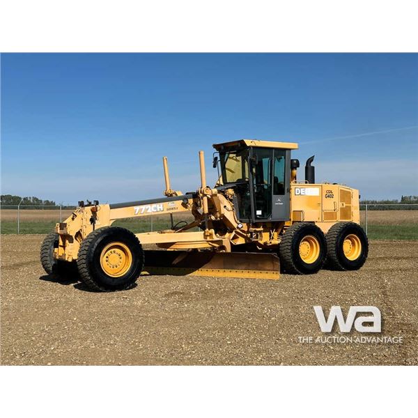 2004 JOHN DEERE 772CH 6WD SERIES II MOTOR GRADER