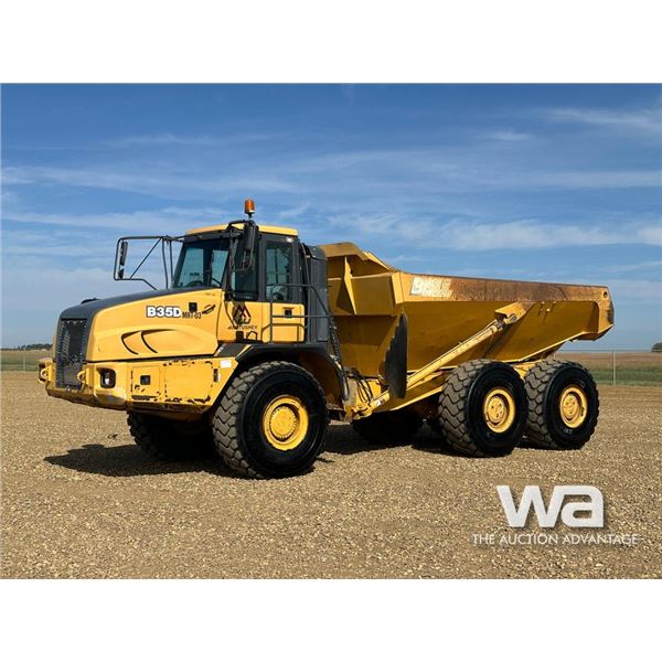2013 BELL B35D ARTICULATED DUMP TRUCK