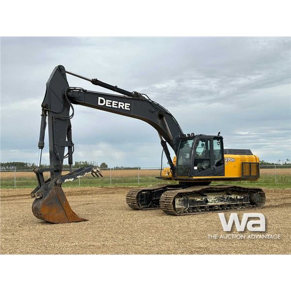 2008 JOHN DEERE 270D LC HYDRAULIC EXCAVATOR