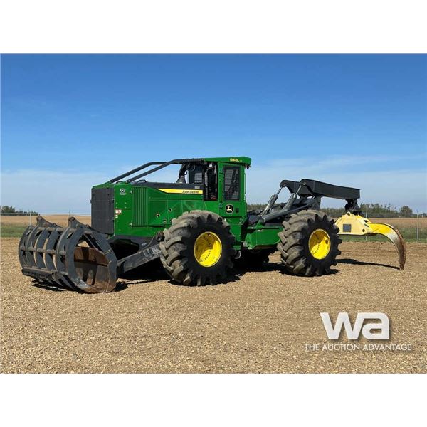 2019 JOHN DEERE 848L-II 4X4 GRAPPLE SKIDDER