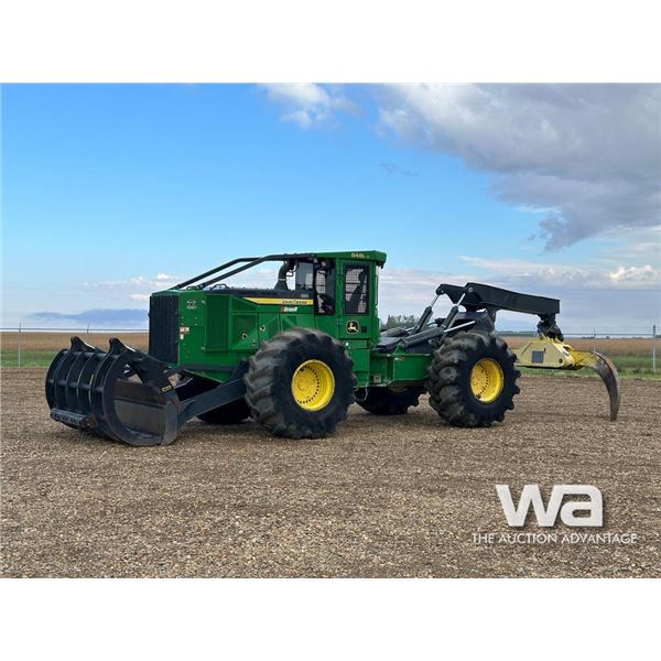 2019 JOHN DEERE 848L-II 4X4 GRAPPLE SKIDDER