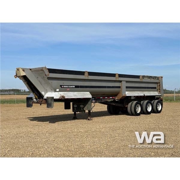 2019 CROSS COUNTRY 40 FT. TRIDEM END DUMP TRAILER