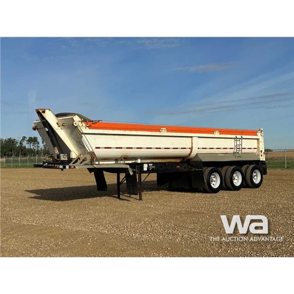 2013 CANCADE 33 FT. TRIDEM END DUMP TRAILER