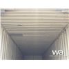 Image 9 : 2003 8 X 40 FT. SHIPPING CONTAINER