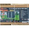 Image 6 : TMG 8 X 9 FT. GALVANIZED METAL PENT SHED