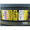 Image 8 : (4) ZWARTHZ 11R24.5 TRUCK TIRES & RIMS