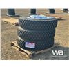 Image 4 : (3) KAPSEN 11R24.5 16PR TRUCK TIRES & RIMS