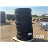 Image 4 : (8) KAPSEN 11R24.5 16PR TRUCK TIRES