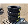 Image 4 : (4) GRIZZLY 225/70R19.5-16PR TIRES