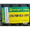 Image 5 : (4) GRIZZLY 225/70R19.5-16PR TIRES