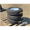 Image 4 : (3) GRIZZLY ST235/85R16 TIRES & RIMS