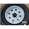 Image 6 : (4) GRIZZLY ST225/75R15 TRAILER TIRES & RIMS