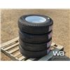 Image 4 : (4) GRIZZLY ST225/75R15 TRAILER TIRES & RIMS