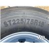 Image 6 : (4) GRIZZLY ST225/75R15 TRAILER TIRES