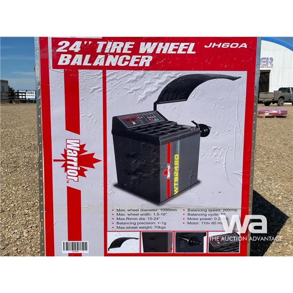 24 IN. WARRIOR TIRE WHEEL BALANCER