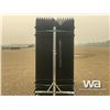 Image 5 : (30) 10 X 7 FT. POWDER COATED FENCE