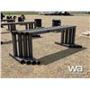 Image 2 : (4) 8 X 3 FT. PIPE RACKS