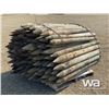 Image 2 : BUNDLE OF 6 FT. FENCE POSTS