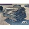 Image 3 : BUNDLE OF 6 FT. FENCE POSTS