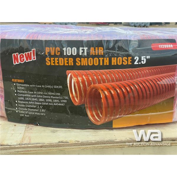100 FT. PVC 2.5 IN. AIR SEEDER HOSE