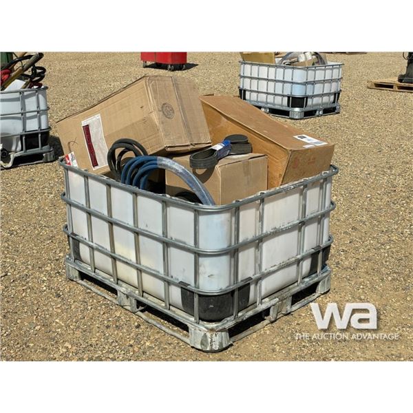 PALLET OF MISC FILTERS AND VEHICLE PARTS