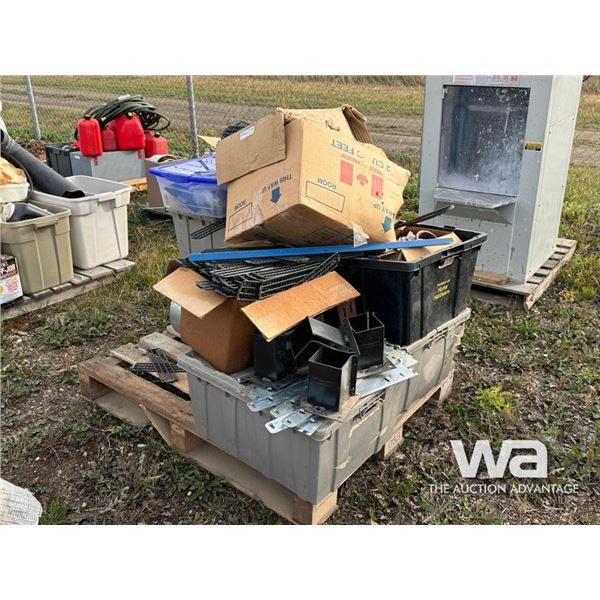 STORAGE CONTAINERS, SHELVING, MISC. SHOP TOOLS