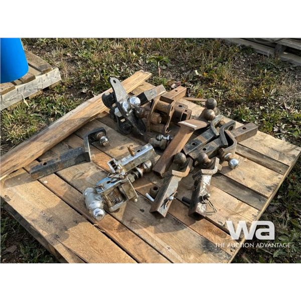 QTY. VARIOUS SIZE HITCHES