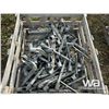 Image 3 : QTY. OF GALVANIZED FENCE POST TOPS