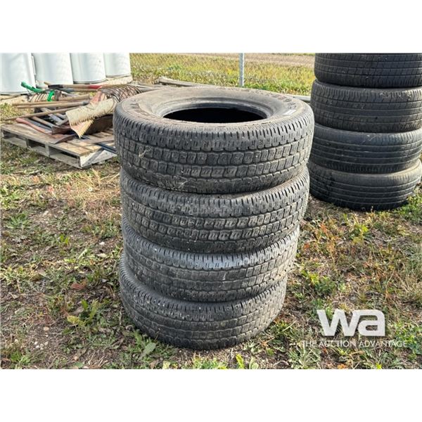(4) LT 245/75R16 GENERAL TIRES