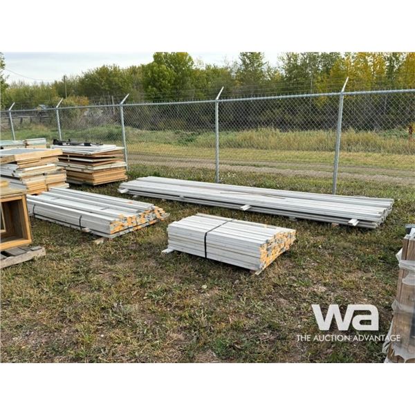 QTY. OF WHITE PAINTED LUMBER