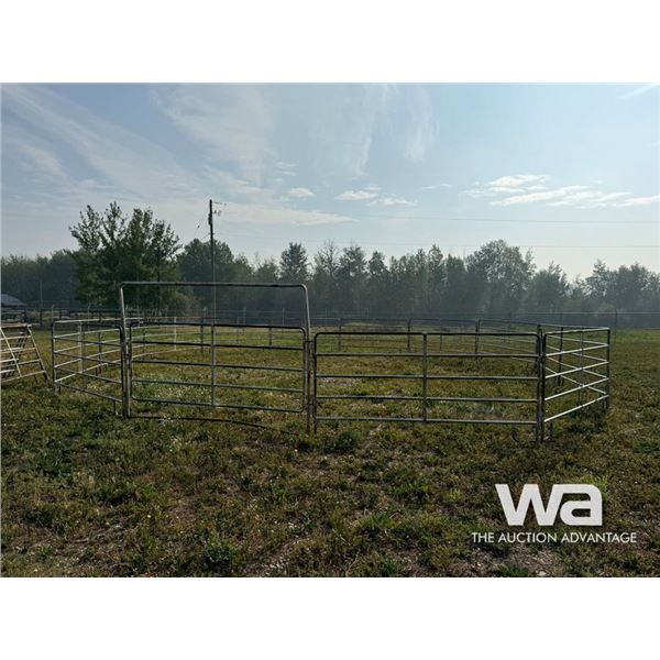 14 PANEL PORTABLE ROUND PEN
