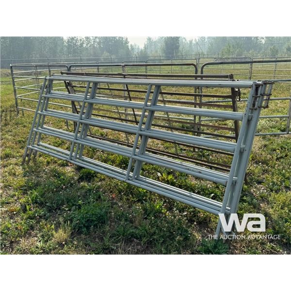 (4) 12 FT. LIVESTOCK PANELS, (2) 10 FT. PANELS