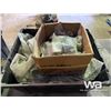 Image 5 : SHOP TABLE ON WHEELS, (2) CONTAINERS OF SCREWS