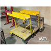 Image 1 : (2) STORAGE CARTS ON WHEELS