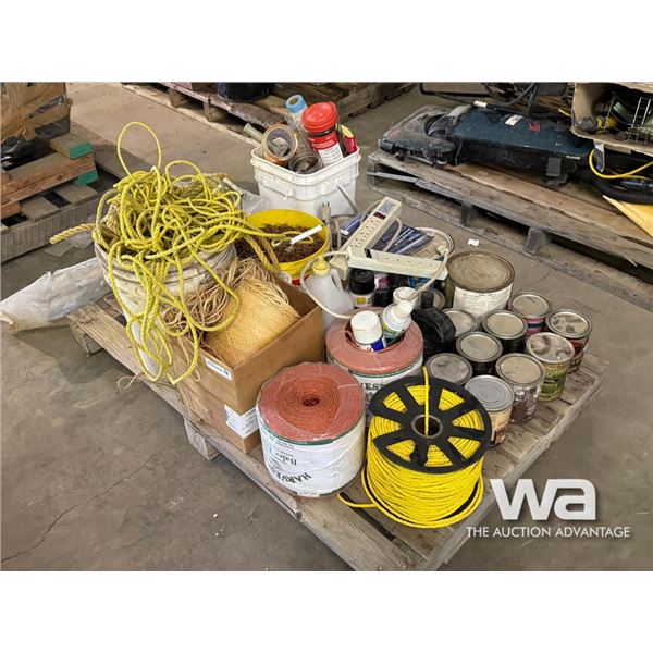 MISC. ROPE, HAND TOOLS & ACCESSORIES