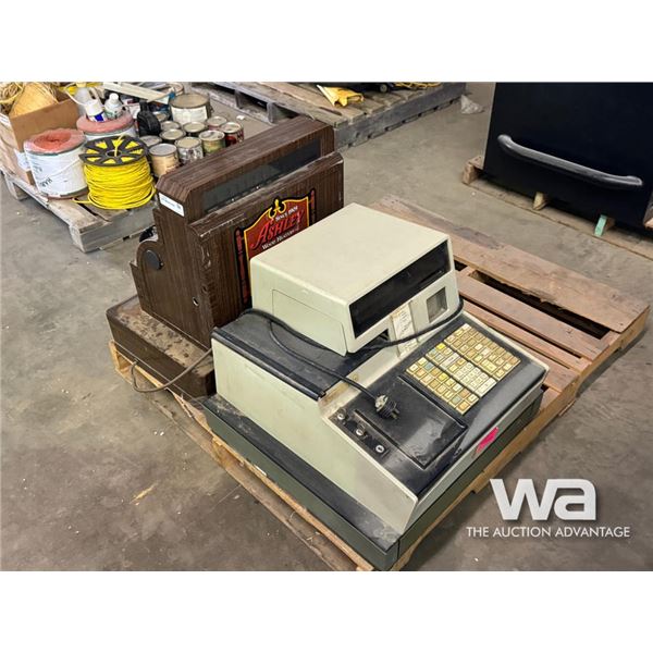(2) ANTIQUE CASH REGISTERS