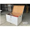 Image 1 : STORAGE BOX OF MISC. HORSE ACCESSORIES, BLANKETS