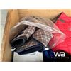 Image 4 : STORAGE BOX OF MISC. HORSE ACCESSORIES, BLANKETS