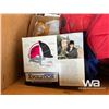 Image 8 : STORAGE BOX OF MISC. HORSE ACCESSORIES, BLANKETS