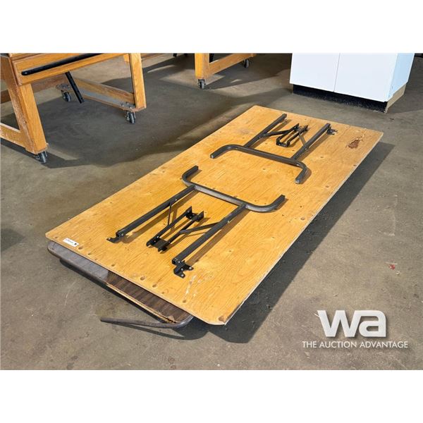 (2) FOLDING TABLES