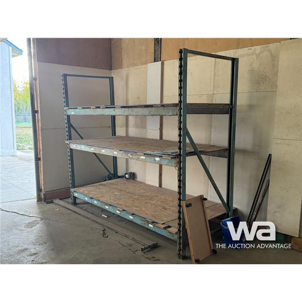 INDUSTRIAL 3 RACK SHELVING