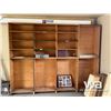 Image 1 : WOOD SHELVING