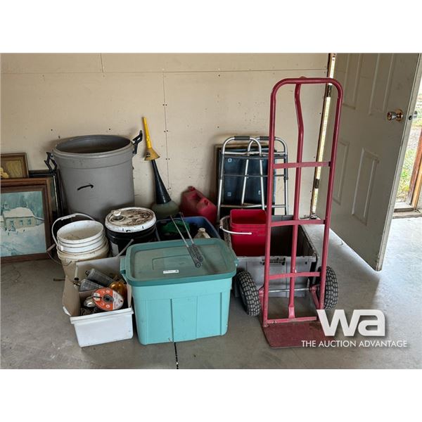 SHOP DOLLY, MISC. SHOP TOOLS