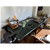 Image 4 : (3) OFFICE DESKS WITH CONTENTS