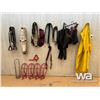 Image 1 : CHAPS, HORSE TACK, CINCHES, STIRRUPS