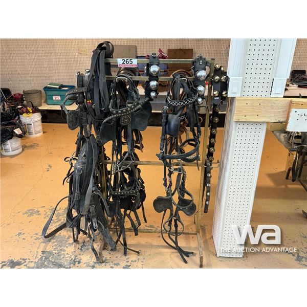 DRIVING HARNESS, BELLS, RACK