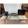 Image 1 : HAND TOOLS, SADDLE RACK, ELEC. FIREPLACE