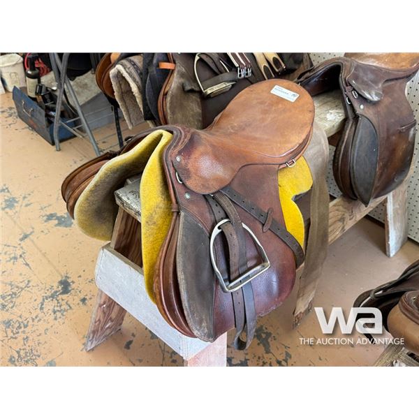 ENGLISH SADDLE & BLANKET