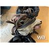 Image 3 : (4) PAILS OF HORSE TACK